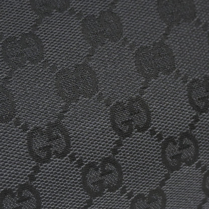 Gucci Black Canvas GG Tote Handbag
