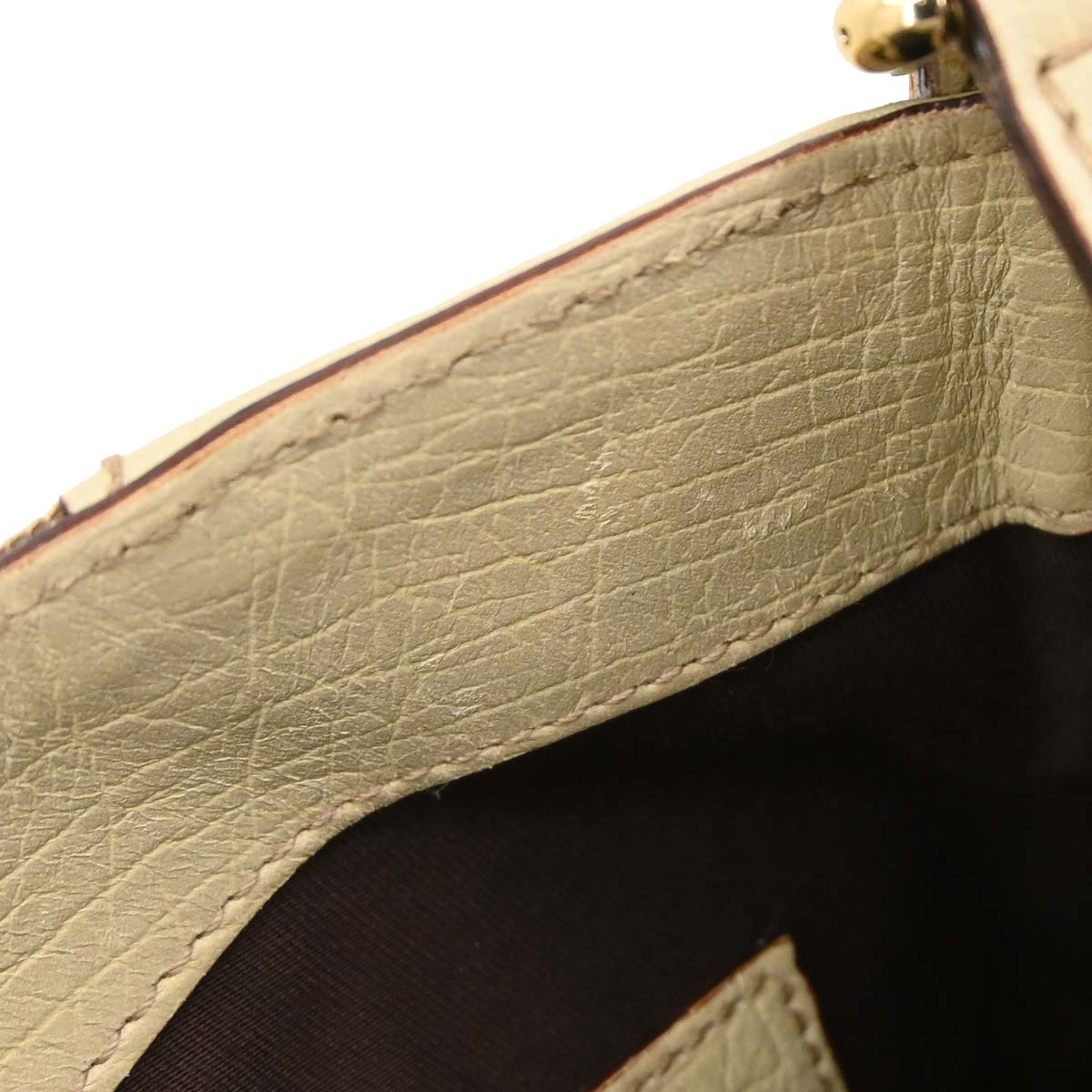 Gucci Beige GG Horsebit Hobo Handbag
