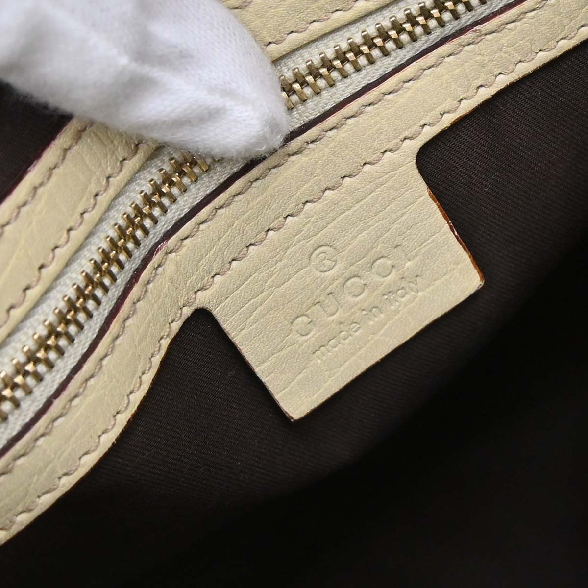 Gucci Beige GG Horsebit Hobo Handbag