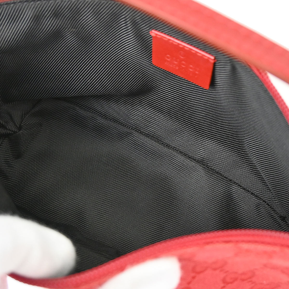 Gucci Red GG Handbag