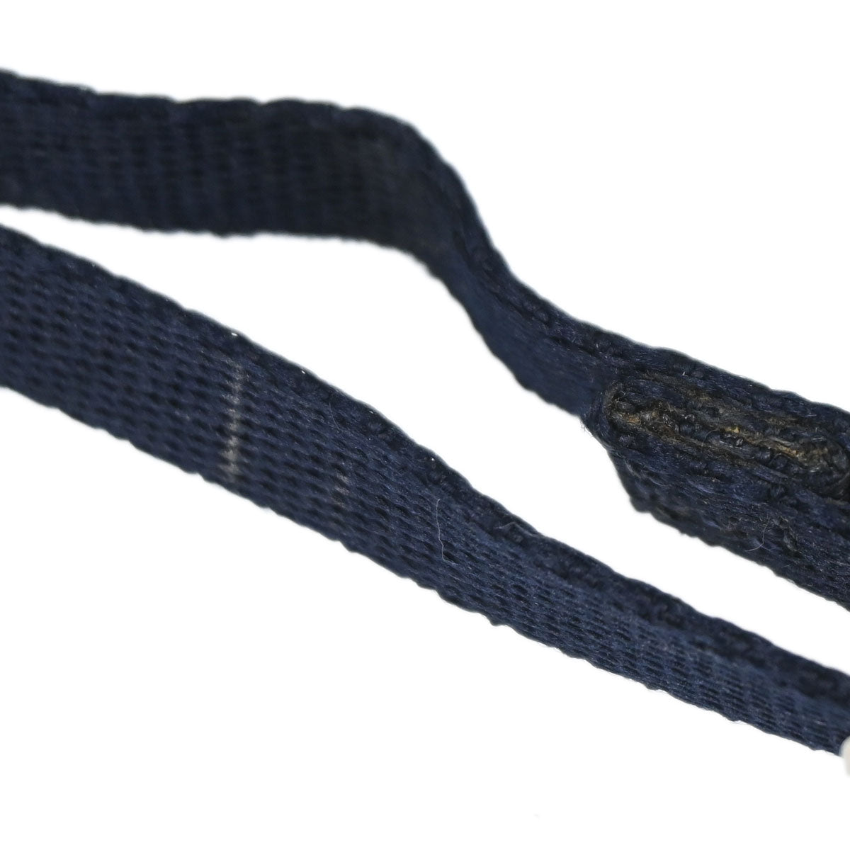 Christian Dior Navy Canvas Trotter Handbag