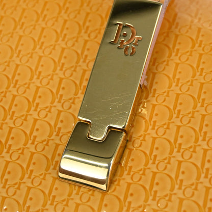 Christian Dior Yellow Patent leather Trotter Handbag
