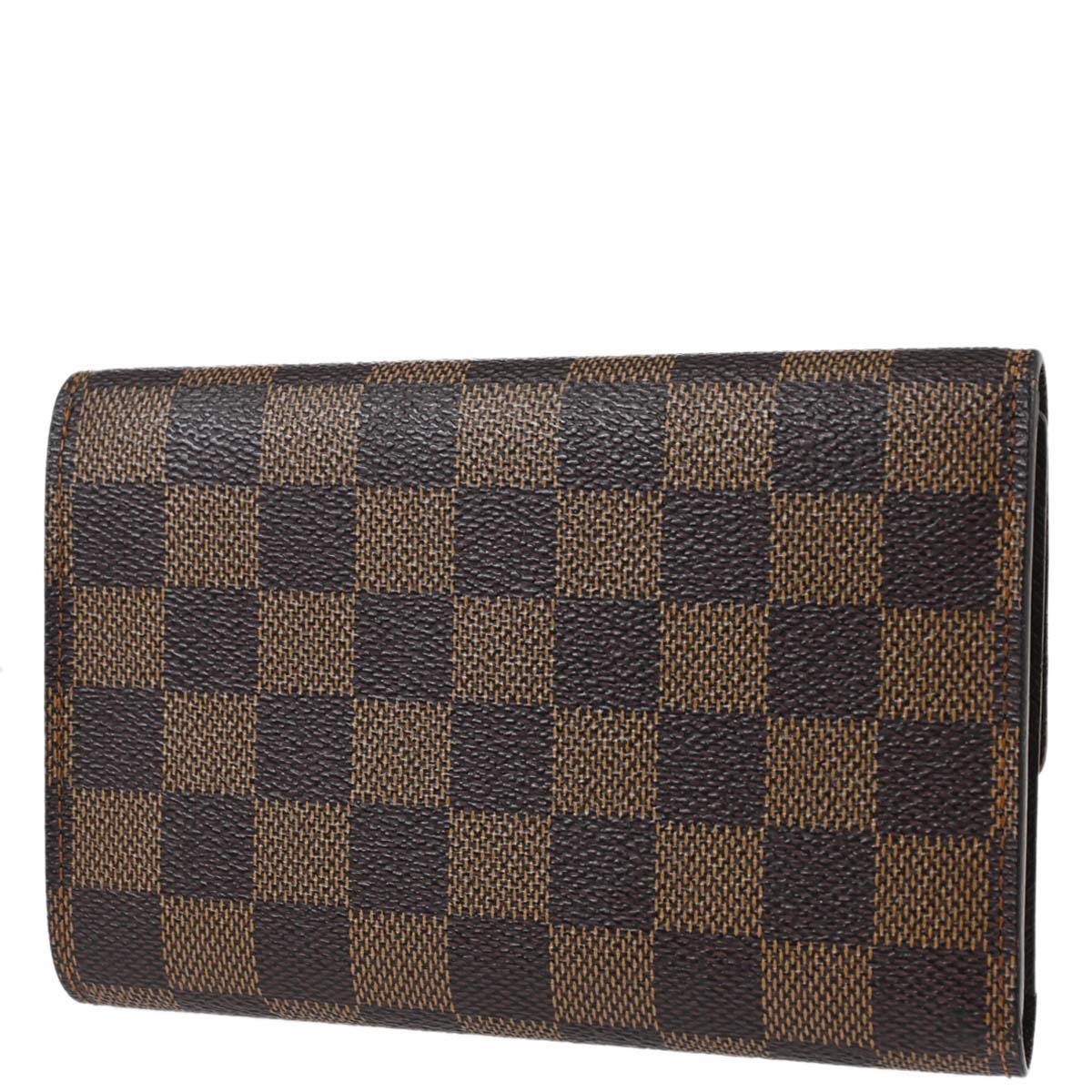 Louis Vuitton Damier Porte Tresor Etuy Papier Wallet N61202