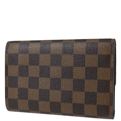 Louis Vuitton Damier Porte Tresor Etuy Papier Wallet N61202