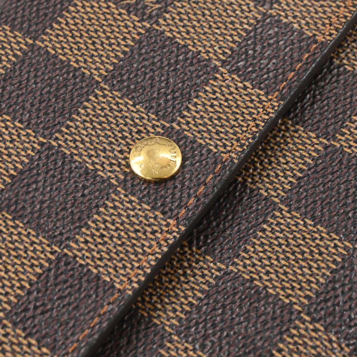 Louis Vuitton Damier Porte Tresor Etuy Papier Wallet N61202