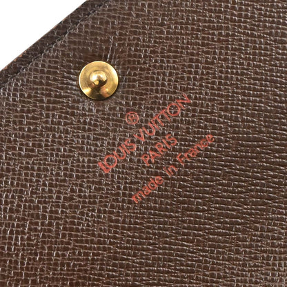 Louis Vuitton Damier Porte Tresor Etuy Papier Wallet N61202