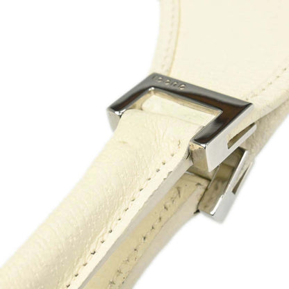 Gucci White Pigskin Jackie Handbag