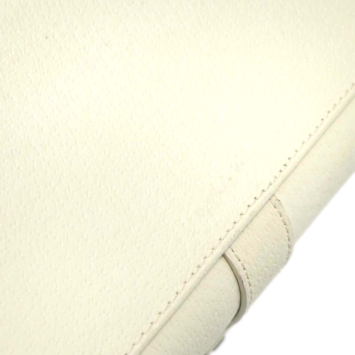 Gucci White Pigskin Jackie Handbag
