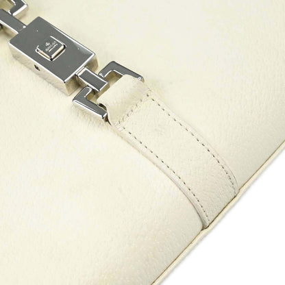 Gucci White Pigskin Jackie Handbag