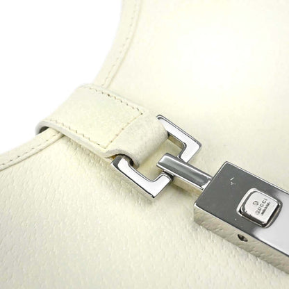 Gucci White Pigskin Jackie Handbag