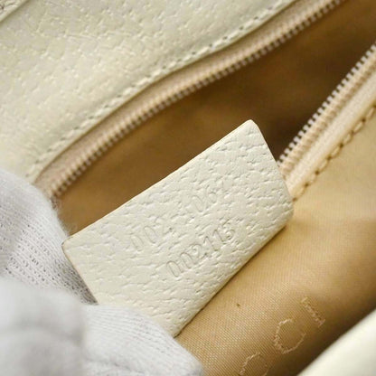 Gucci White Pigskin Jackie Handbag