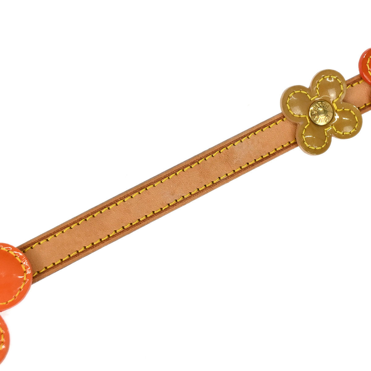 Louis Vuitton Monogram Vernis Lexington Flower Belt M92255