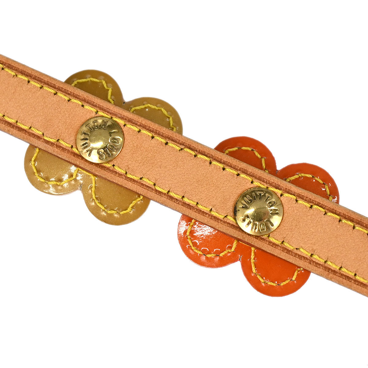 Louis Vuitton Monogram Vernis Lexington Flower Belt M92255