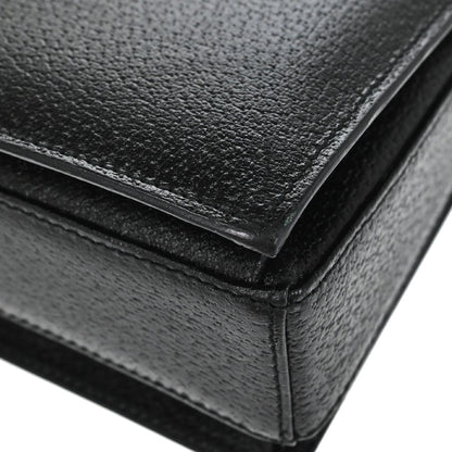 Gucci Black Pigskin Shoulder Bag