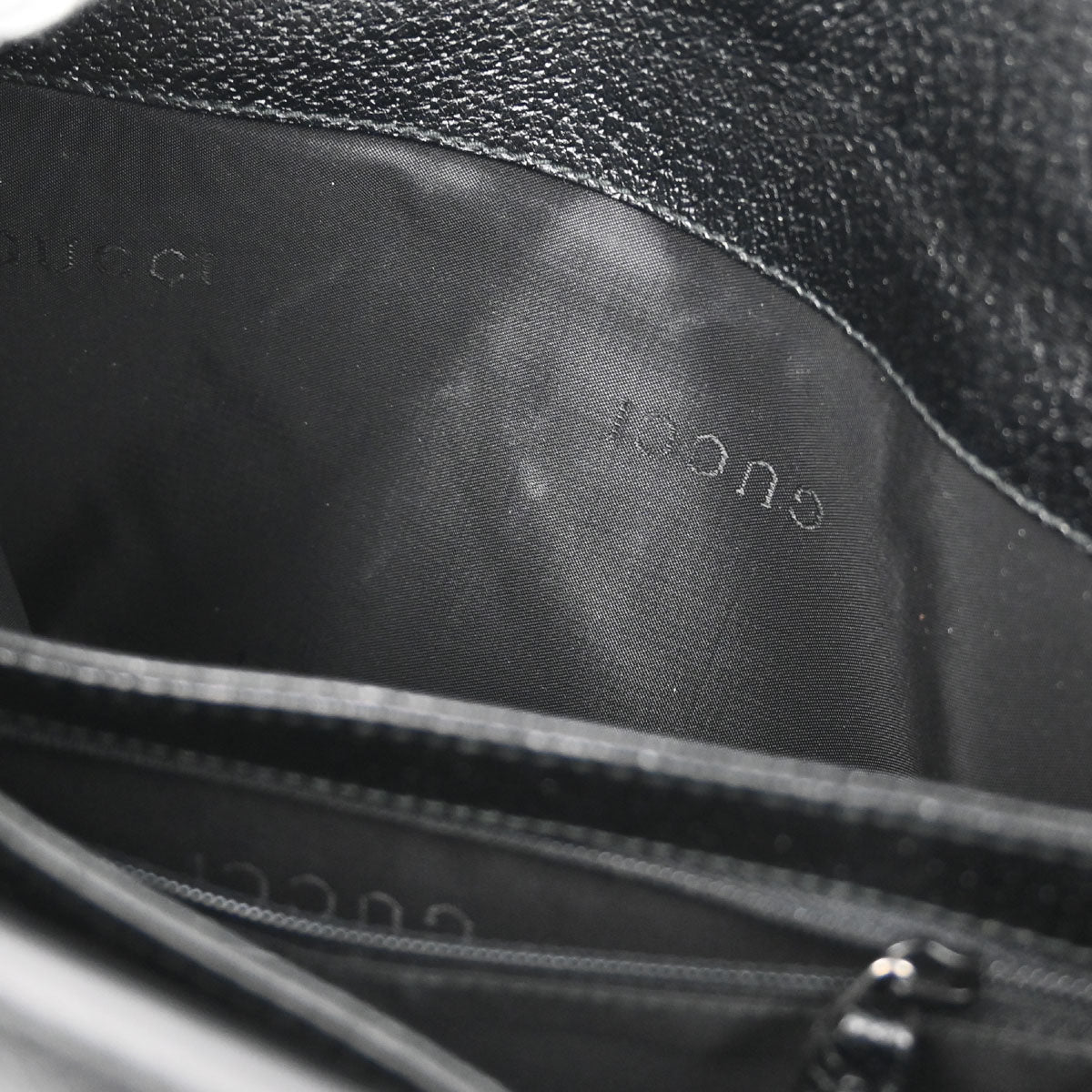 Gucci Black Pigskin Shoulder Bag