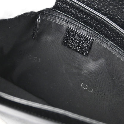 Gucci Black Pigskin Shoulder Bag