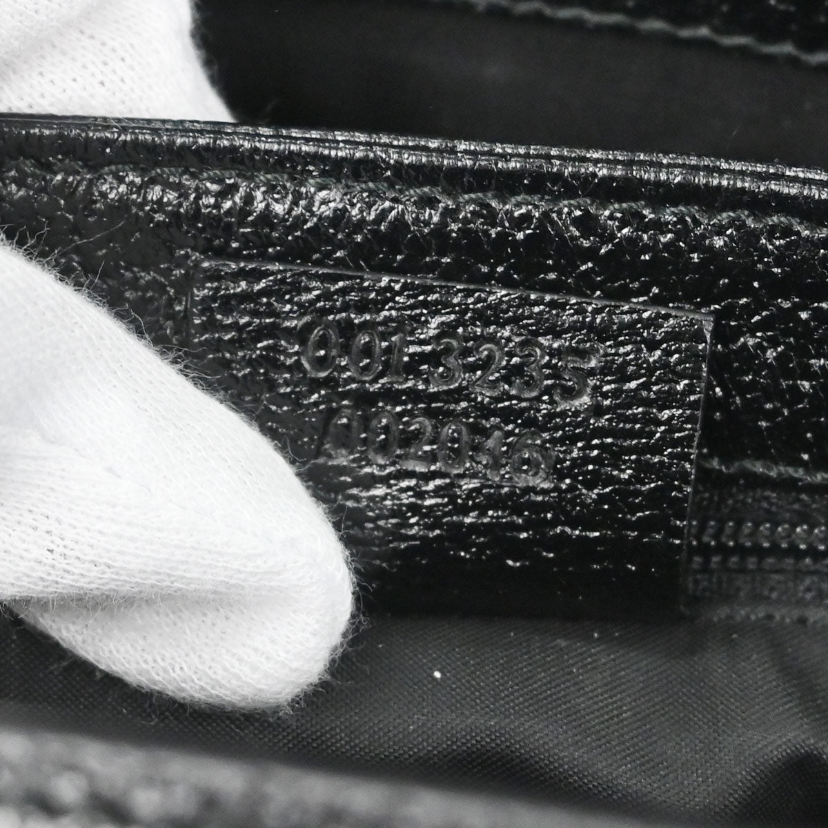 Gucci Black Pigskin Shoulder Bag