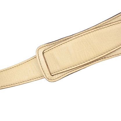 Gucci Beige Canvas GG Horsebit Shoulder Bag