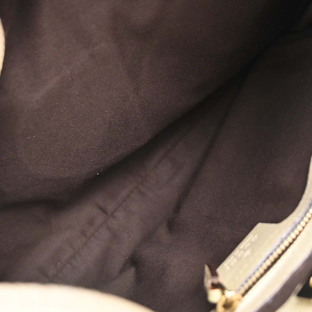 Gucci Beige Canvas GG Horsebit Shoulder Bag