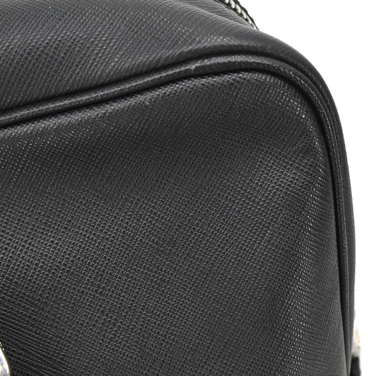 Prada Black Leather Briefcase Handbag