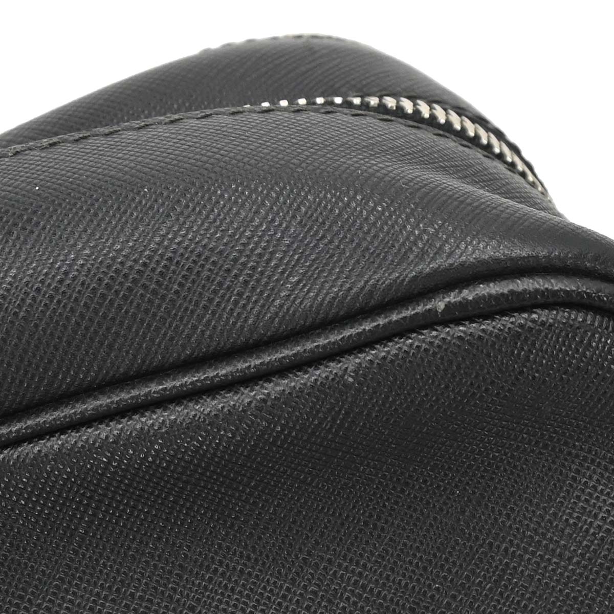 Prada Black Leather Briefcase Handbag