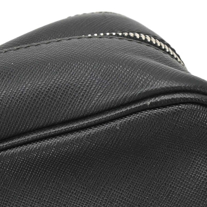 Prada Black Leather Briefcase Handbag