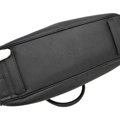 Prada Black Leather Briefcase Handbag
