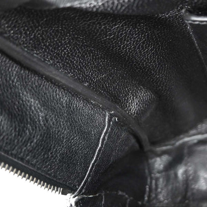 Prada Black Leather Briefcase Handbag