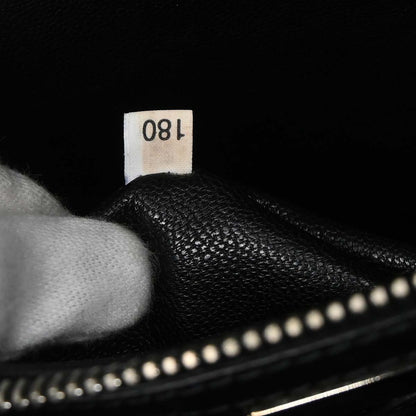 Prada Black Leather Briefcase Handbag