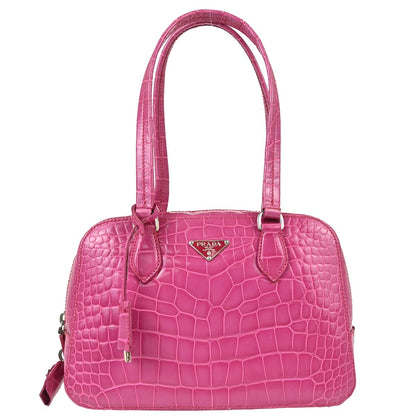 Prada Pink Leather Handbag
