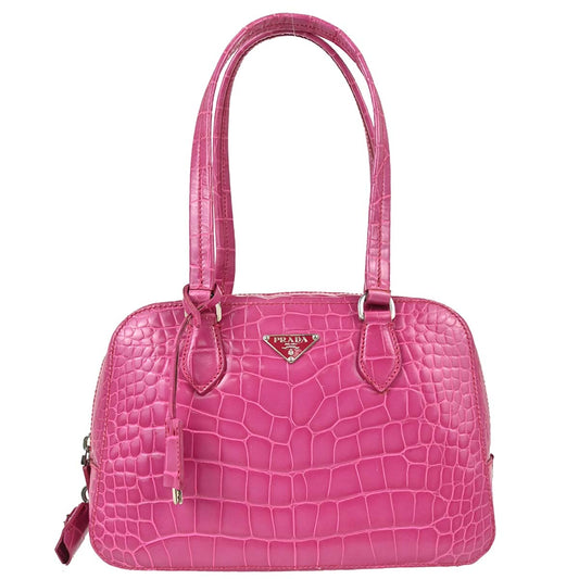 Prada Pink Leather Handbag