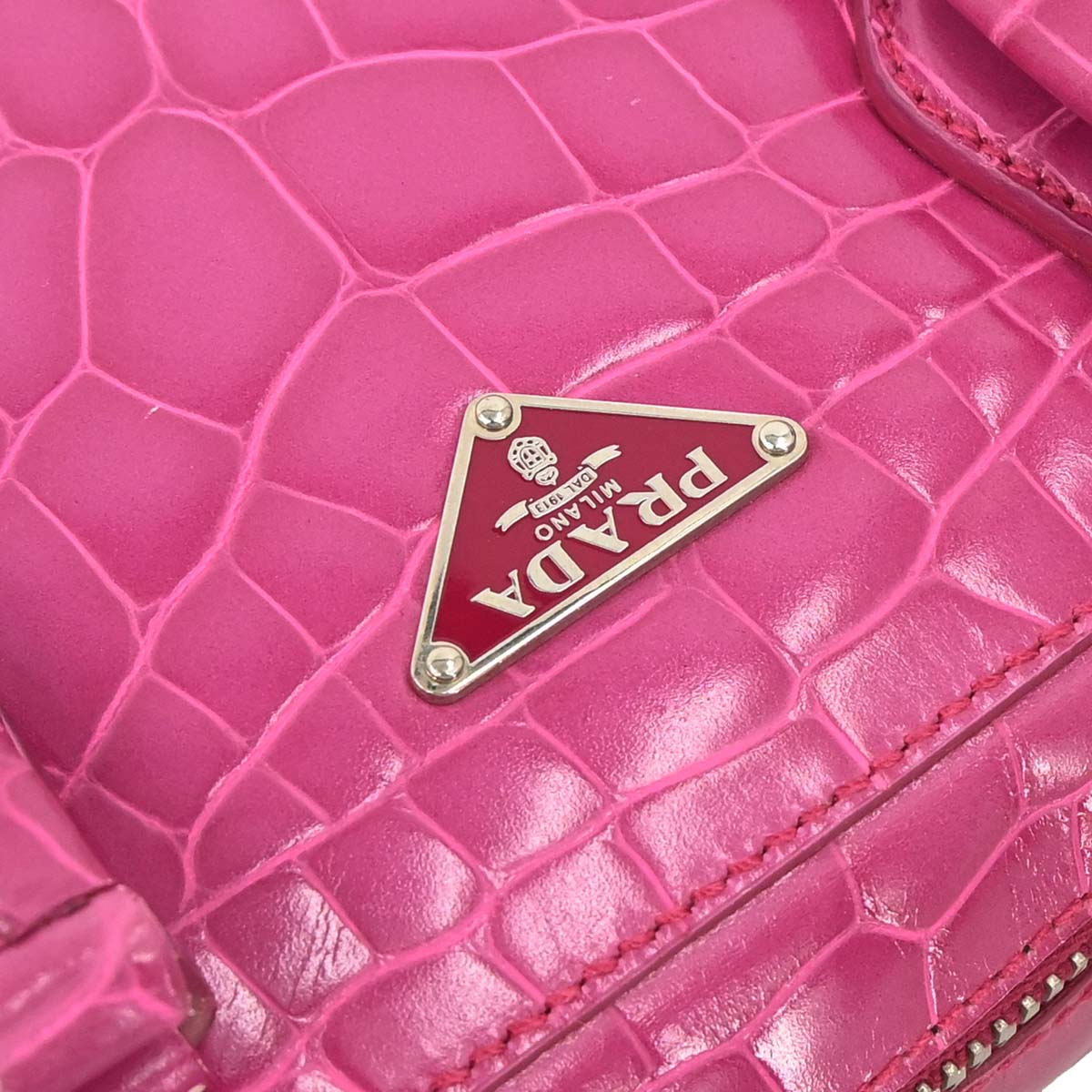 Prada Pink Leather Handbag