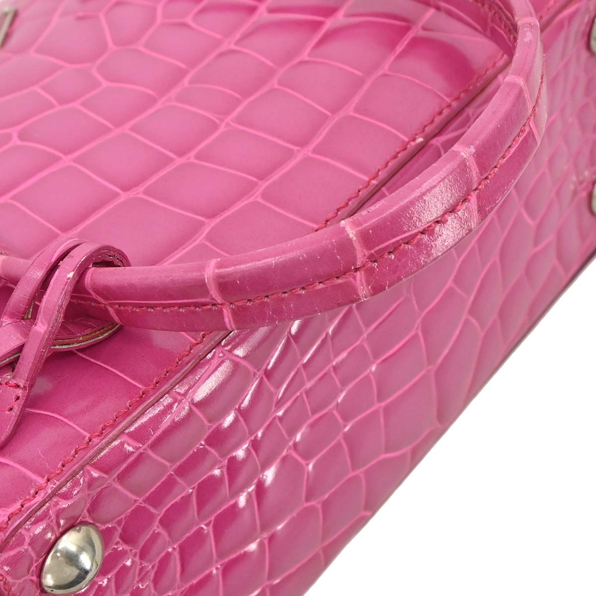 Prada Pink Leather Handbag