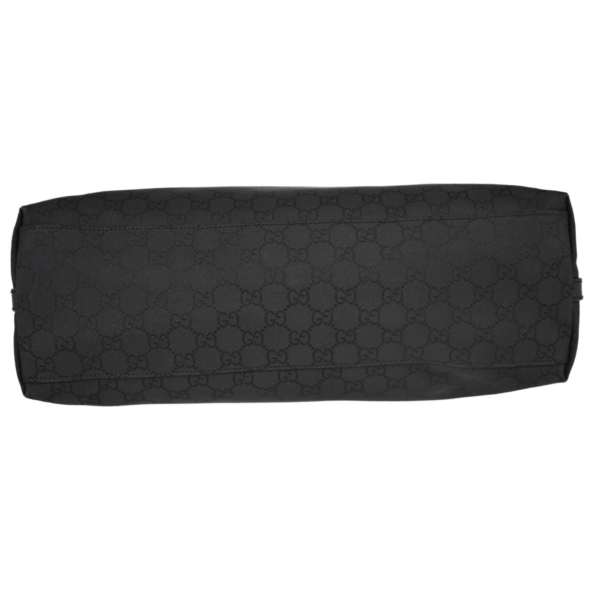 Gucci Black Canvas GG Tote Shoulder Bag