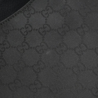 Gucci Black Canvas GG Tote Shoulder Bag