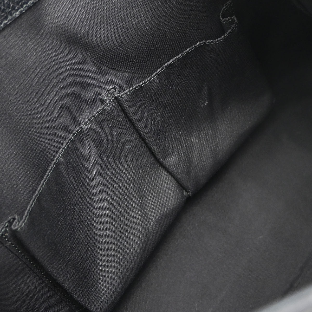 Gucci Black Canvas GG Tote Shoulder Bag