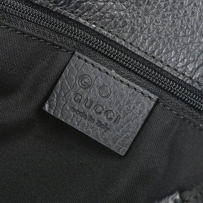Gucci Black Canvas GG Tote Shoulder Bag