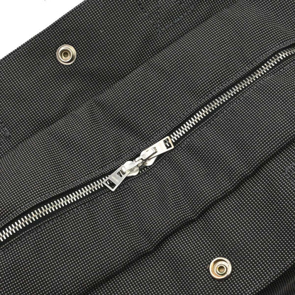 Hermes Gray Canvas Herline Tote GM Handbag