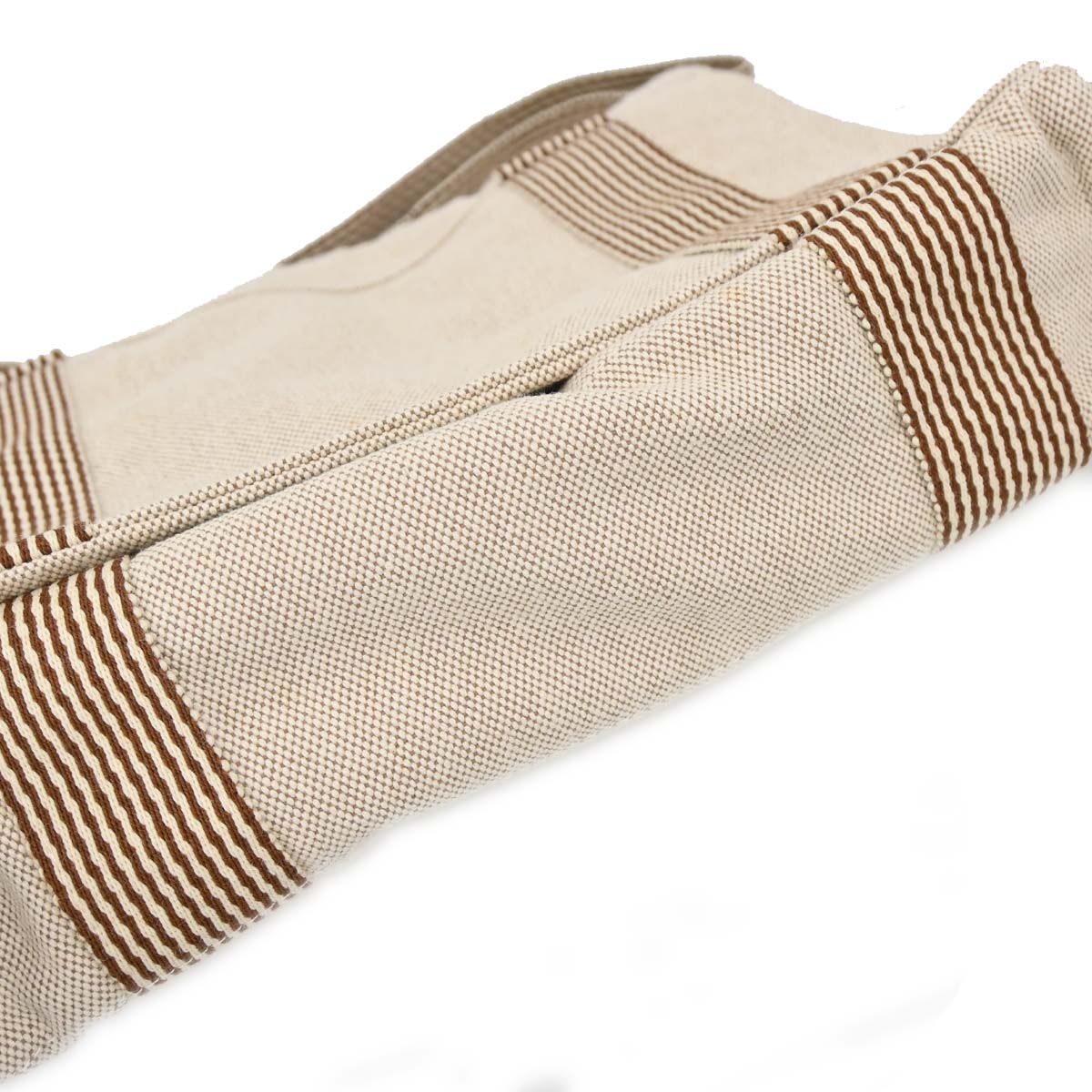 Hermes Beige Toile H Fourre Tout Besace PM Shoulder Bag