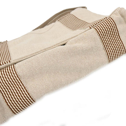 Hermes Beige Toile H Fourre Tout Besace PM Shoulder Bag