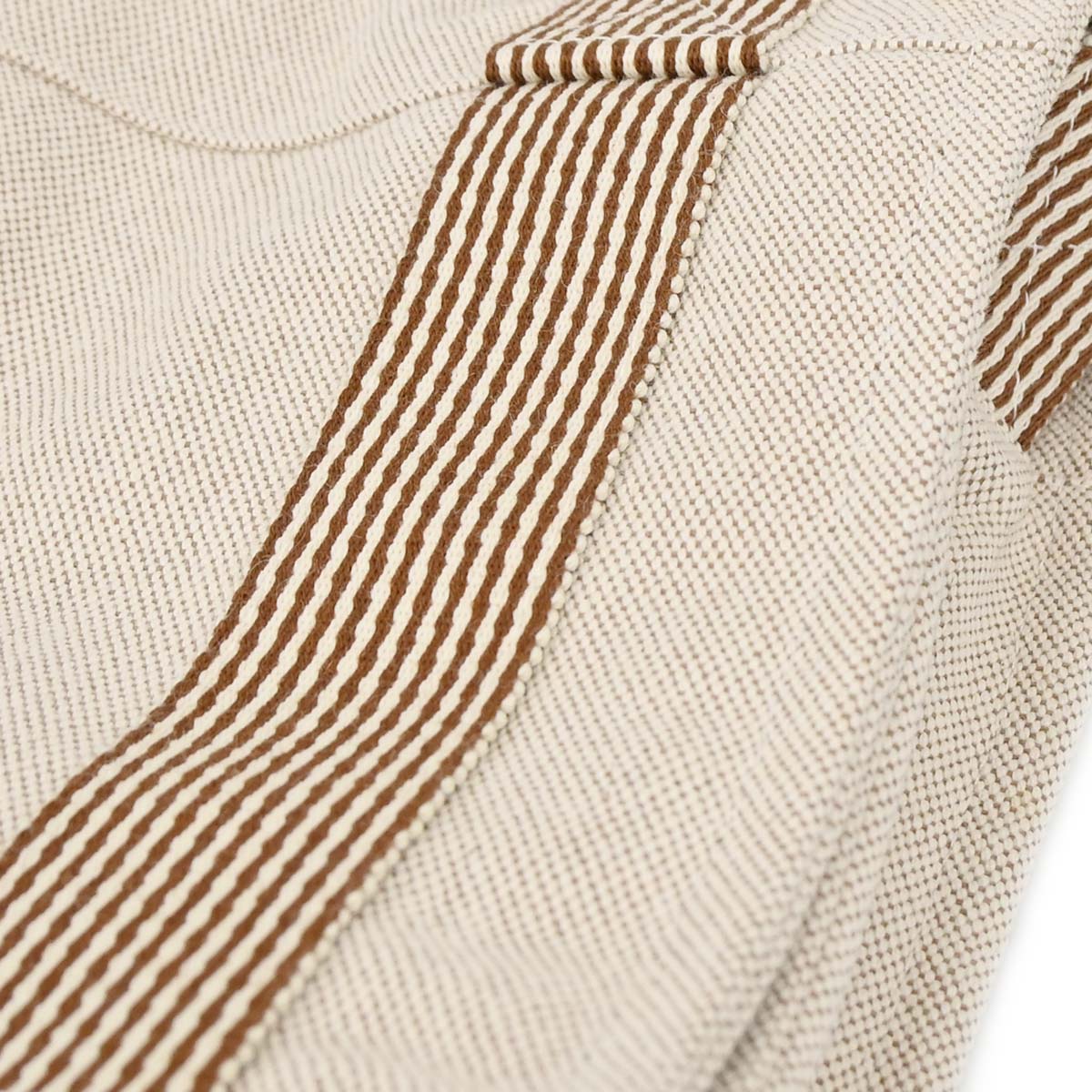 Hermes Beige Toile H Fourre Tout Besace PM Shoulder Bag
