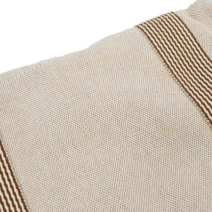 Hermes Beige Toile H Fourre Tout Besace PM Shoulder Bag