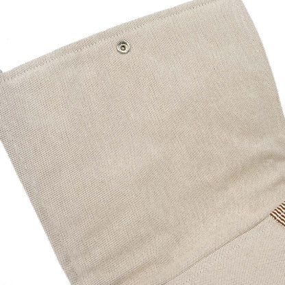 Hermes Beige Toile H Fourre Tout Besace PM Shoulder Bag