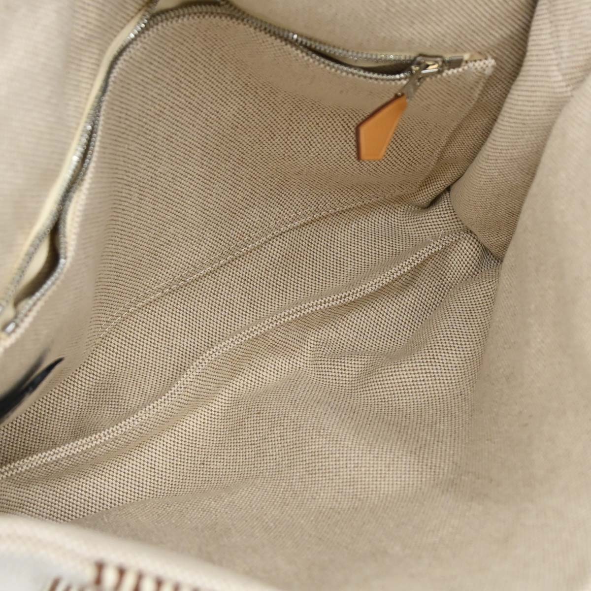 Hermes Beige Toile H Fourre Tout Besace PM Shoulder Bag
