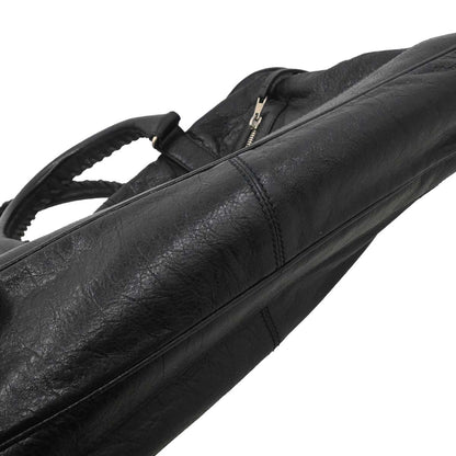 Balenciaga Black Lambskin Briefcase Business Handbag
