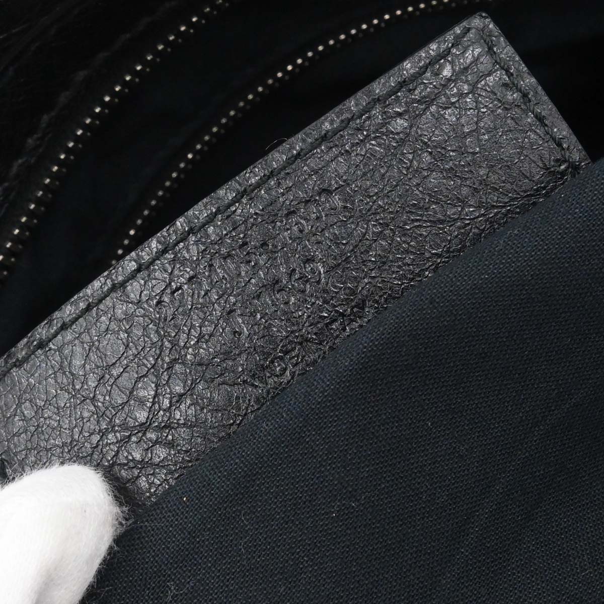 Balenciaga Black Lambskin Briefcase Business Handbag