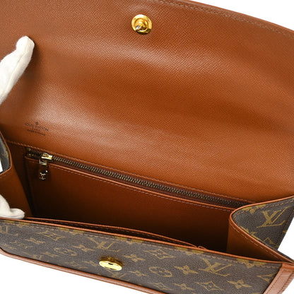 Louis Vuitton Monogram Pochette Dame GM Clutch Bag M51810