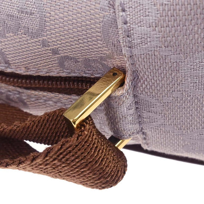Gucci Purple Canvas GG Handbag