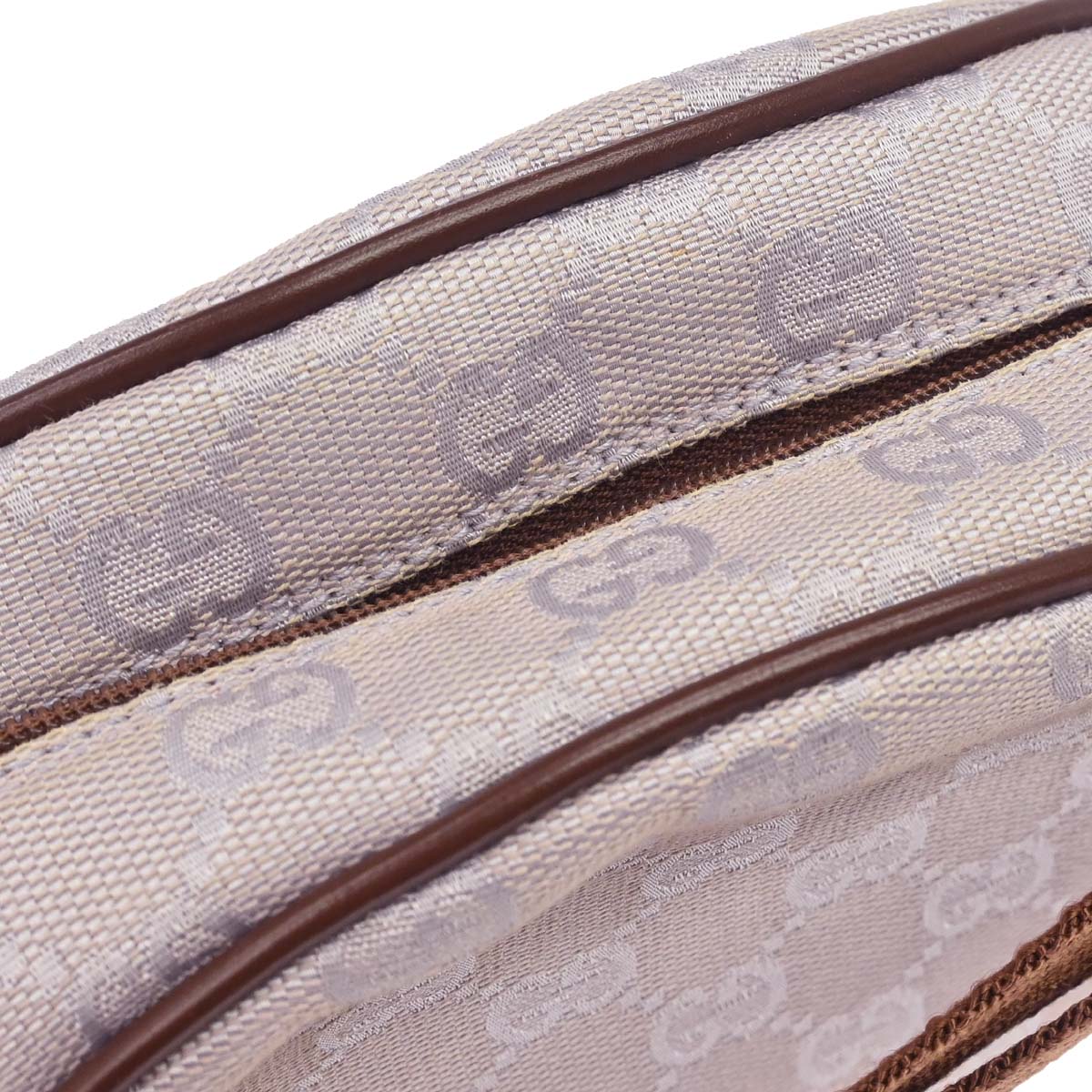 Gucci Purple Canvas GG Handbag