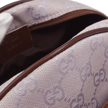 Gucci Purple Canvas GG Handbag